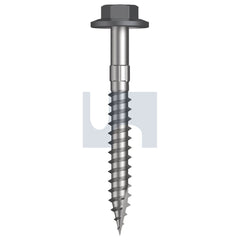 Hobsons - #12-11 x 50 BASALT - CL4 AS3566 + SCRATCHGUARD TYPE 17 FLANGED HEX HEAD | Q540-BA (Pack of 1000)
