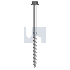 Hobsons - #14-10 x 115 - Basalt - + Scratchguard Type 17 Flanged Hex Head - Class 4 - Qty 250 | TBAW4FS1410115