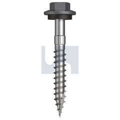 Hobsons - #12-11 x 45 BASALT - CL4 AS3566 + SCRATCHGUARD TYPE 17 HEX HEAD + WASHER | Q605-BA (Pack of 1000)