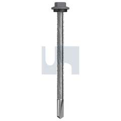 Hobsons - #12-24 x 85 Bluegum -Cl4 As3566 S500 Sds Hex Head + Washer | Q489-Bg (Pack Of 500)