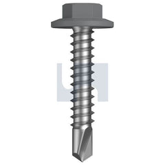 Hobsons - #12-14 x 30 - Bluegum - Metal SDS Flanged Hex Head - Class 4 | TBGM4FH1214030