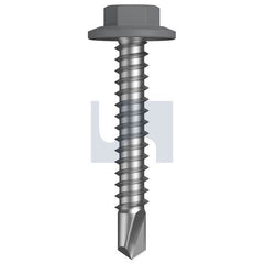 Hobsons - #12-14 x 35 - Bluegum - Metal SDS Flanged Hex Head - Class 4 | TBGM4FH1214035