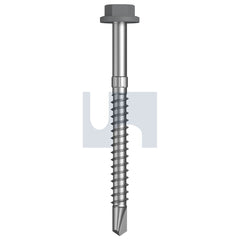 Hobsons - #14-10 x 75 - Bluegum - + Scratchguard Metal SDS Flg Hex Head - Class 4 - Qty 500 | TBGM4FS1410075