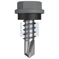 Hobsons - #10-16 x 16 BLUEGUM -CL4 AS3566 METAL SDS HEX HEAD + WASHER | FS275-BG (Pack of 1000)