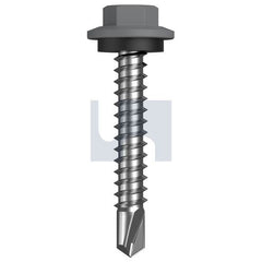 Hobsons - #12-14 x 35 - Bluegum - Metal SDS Hex Head + Washer - Class 4 | TBGM4SH1214035