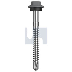 Hobsons - #12-14 x 55 - Bluegum - + Scratchguard Metal SDS Hex Head + Washer - Class 4 | TBGM4SS1214055