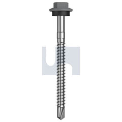 Hobsons - #12-14 x 65 - Bluegum - + Scratchguard Metal SDS Hex Head + Washer - Class 4 | TBGM4SS1214065