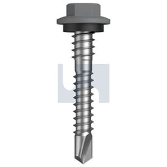 Hobsons - #12-14 x 37 - Bluegum - Metal SDS Hex + Washer + Xgrip - Class 4 | TBGM4XH1214037