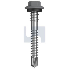 Hobsons - #12-14 x 43 - Bluegum - Metal SDS Hex + Washer + Xgrip - Class 4 | TBGM4XH1214043