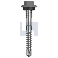 Hobsons - #12-14 x 48 - Bluegum - + Scratchguard Metal SDS Hex + Washer + Xgrip - Class 4 | TBGM4XS1214048