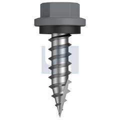 Hobsons - #14-10 x 25 Bluegum -Cl4 As3566 Type 17 Hex Head + Washer | Q615-Bg (Pack Of 1000)