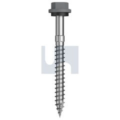 Hobsons - #14-10 x 65 Bluegum -Cl4 As3566 + Scratchguard Type 17 Hex Head + Washer | Q630-Bg (Pack Of 500)