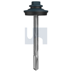 Hobsons - #12-24 x 65 - Blue Ridge (pacific Blue) - S500 SDS Cyclone - Multiseal - Class 4 | TBR54YM1224065