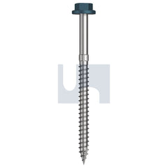 Hobsons - #14-10 x 90 - Blue Ridge (Pacific Blue) - + Scratchguard Type 17 Flanged Hex Head - Class 4 - Qty 250 | TBRW4FS1410090