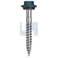 Hobsons - #12-11 x 45 BLUE RIDGE (PACIFIC BLUE) -CL4 AS3566 + SCRATCHGUARD TYPE 17 HEX HEAD + WASHER | Q605-BR (Pack of 1000)
