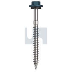Hobsons - #12-11 x 65 BLUE RIDGE (PACIFIC BLUE) -CL4 AS3566 + SCRATCHGUARD TYPE 17 HEX HEAD + WASHER | Q613-BR (Pack of 1000)