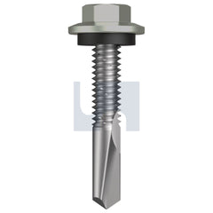 Hobsons - #12-24 x 32 Bushland - Cl4 As3566 S500 Sds Hex Head + Washer | Q486-Bu (Pack Of 1000)