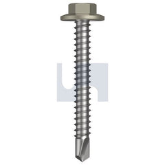 Hobsons - #12-14 x 45 - Bushland - Metal SDS Flanged Hex Head - Class 4 | TBUM4FH1214045