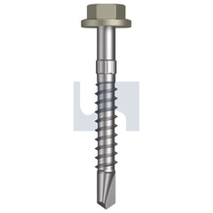 Hobsons - #14-10 x 50 - Bushland - + Scratchguard Metal SDS Flg Hex Head - Class 4 - Qty 1000 | TBUM4FS1410050