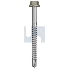 Hobsons - #14-10 x 75 - Bushland - + Scratchguard Metal SDS Flg Hex Head - Class 4 - Qty 500 | TBUM4FS1410075
