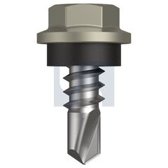 Hobsons - #8-18 x 12 Bushland - Cl4 As3566 Metal Sds Hex Head + Washer | Q273-Bu (Pack Of 1000)