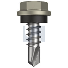 Hobsons - #10-16 x 16 BUSHLAND - CL4 AS3566 METAL SDS HEX HEAD + WASHER | Q275-BU (Pack of 1000)