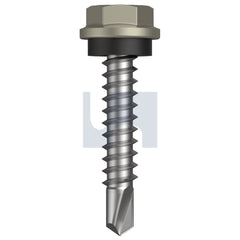 Hobsons - #10-16 x 25 BUSHLAND - CL4 AS3566 METAL SDS HEX HEAD + WASHER | Q280-BU (Pack of 1000)