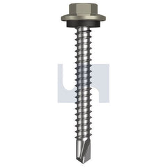 Hobsons - #12-14 x 45 - Bushland - Metal SDS Hex Head + Washer - Class 4 | TBUM4SH1214045
