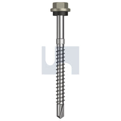 Hobsons - #14-10 x 75 Bushland - Cl4 As3566 + Scratchguard Metal Sds Hex Head + Washer | Q345-Bu (Pack Of 500)