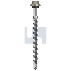 Hobsons - #14-14 x 90 - Bushland - + Scratchguard Metal SDS Hex Head + Washer - Class 4 | TBUM4SS1414090