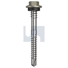 Hobsons - #12-14 x 55 - Bushland - + Scratchguard Metal SDS Hex + Washer + Xgrip - Class 4 | TBUM4XS1214055