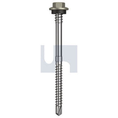 Hobsons - #12-14 x 80 - Bushland - + Scratchguard Metal SDS Hex + Washer + Xgrip - Class 4 | TBUM4XS1214080