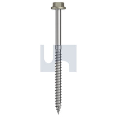 Hobsons - #14-10 x 100 - Bushland - + Scratchguard Type 17 Flanged Hex Head - Class 4 - Qty 250 | TBUW4FS1410100