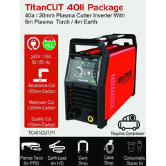 Weldtronic - TitanCUT 401iCUT Package  | TC401CUT.P1
