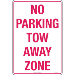 Uniform Safety Signs - 450x300mm - Metal - No Parking Tow Away Zone | TC446LSM