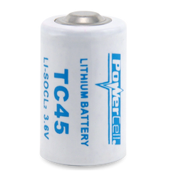 Powercell 3.6V 1/2AA 1200mAh Lithium Thionyl Chloride cell - Bobbin | TC45
