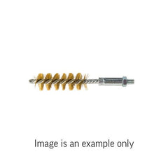 Union Tube Brush Condenser Brass 0.12mm Wire 5/16in Dia x 8-32 UNC Female Mount - Bulk