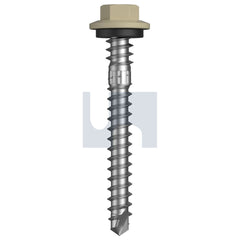 Hobsons - M6.2-11 X 50 Classic Cream (Smooth) -Cl4 As3566 + Scratchguard Vmax Sds Hex + Washer + Xgrip | Q313-Cc (Pack Of 500)