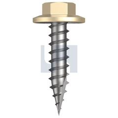 Hobsons - #12-11 x 25 CLASSIC CREAM (SMOOTH) -CL4 AS3566 TYPE 17 FLANGED HEX | Q525-CC (Pack of 500)