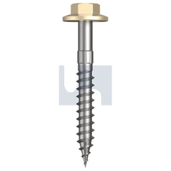 Hobsons - #12-11 x 45 CLASSIC CREAM (SMOOTH) -CL4 AS3566 + SCRATCHGUARD TYPE 17 FLANGED HEX HEAD | Q535-CC (Pack of 1000)