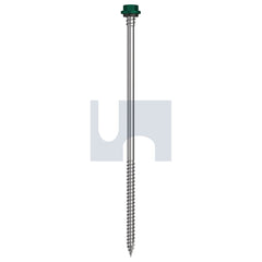 Hobsons - #14-10 x 175 - Cottage Green - Type 17 SDS Hex + Wash + Xgrip - Class 4 - Qty 250 | TCGW4XH1410175
