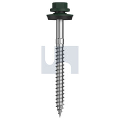 Hobsons - #14-10 x 75 - Cottage Green - + Scratchguard Type 17 Cyclone - Multiseal - Class 4 - Qty 250 | TCGW4YM1410075