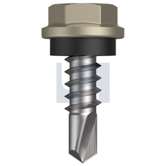 Hobsons - #10-16 x 16 COVE - CL4 AS3566 METAL SDS HEX HEAD + WASHER | Q275-CO (Pack of 1000)