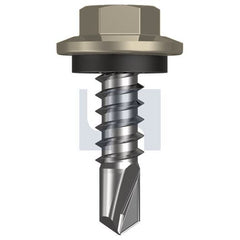 Hobsons - #12-14 x 20 - Cove - Metal SDS Hex Head + Washer - Class 4 | TCOM4SH1214020