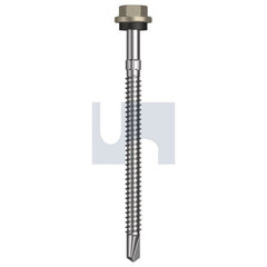 Hobsons - #14-14 x 90 - Cove - + Scratchguard Metal SDS Hex Head + Washer - Class 4 | TCOM4SS1414090