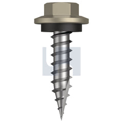 Hobsons - #12-11 x 25 COVE - CL4 AS3566 TYPE 17 HEX HEAD + WASHER | Q600-CO (Pack of 1000)