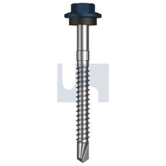 Hobsons - #12-14 x 55 - Deep Ocean (Storm Blue) - + Scratchguard Metal SDS Hex Head + Washer - Class 4 | TDOM4SS1214055