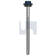 Hobsons - #12-14 x 75 - Deep Ocean (Storm Blue) - + Scratchguard Metal SDS Hex Head + Washer - Class 4 | TDOM4SS1214075
