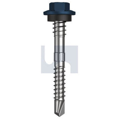 Hobsons - #12-14 x 48 - Deep Ocean (Storm Blue) - + Scratchguard Metal SDS Hex + Washer + Xgrip - Class 4 | TDOM4XS1214048