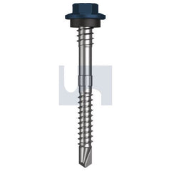 Hobsons - #12-14 x 55 - Deep Ocean (Storm Blue) - + Scratchguard Metal SDS Hex + Washer + Xgrip - Class 4 | TDOM4XS1214055